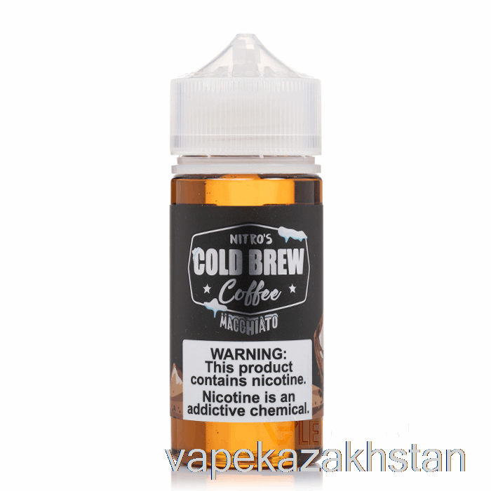 Vape Kazakhstan Macchiato - Nitros Cold Brew - 100mL 0mg